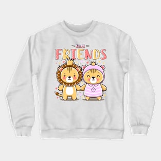 Best Friends Little Lions Crewneck Sweatshirt